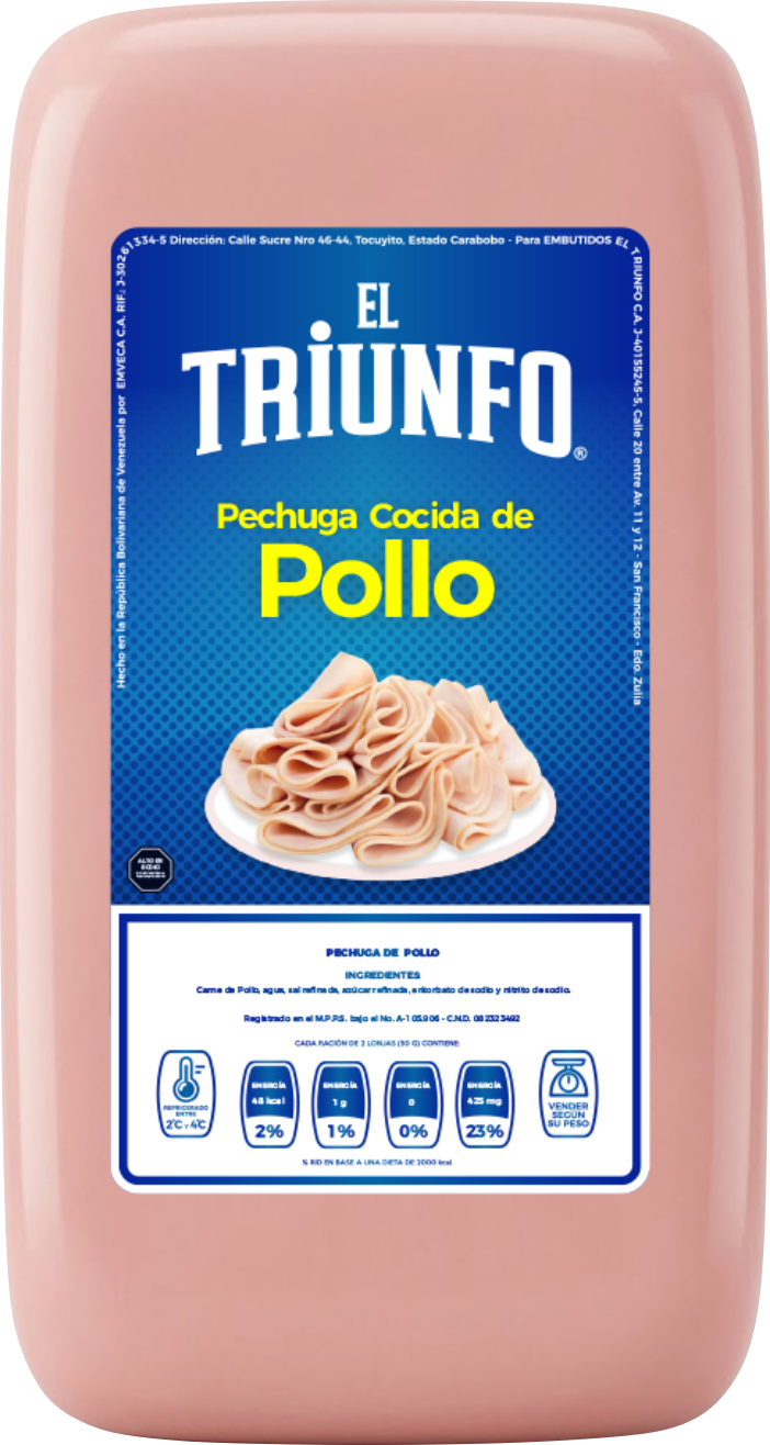 Pechuga Cocida de Pollo